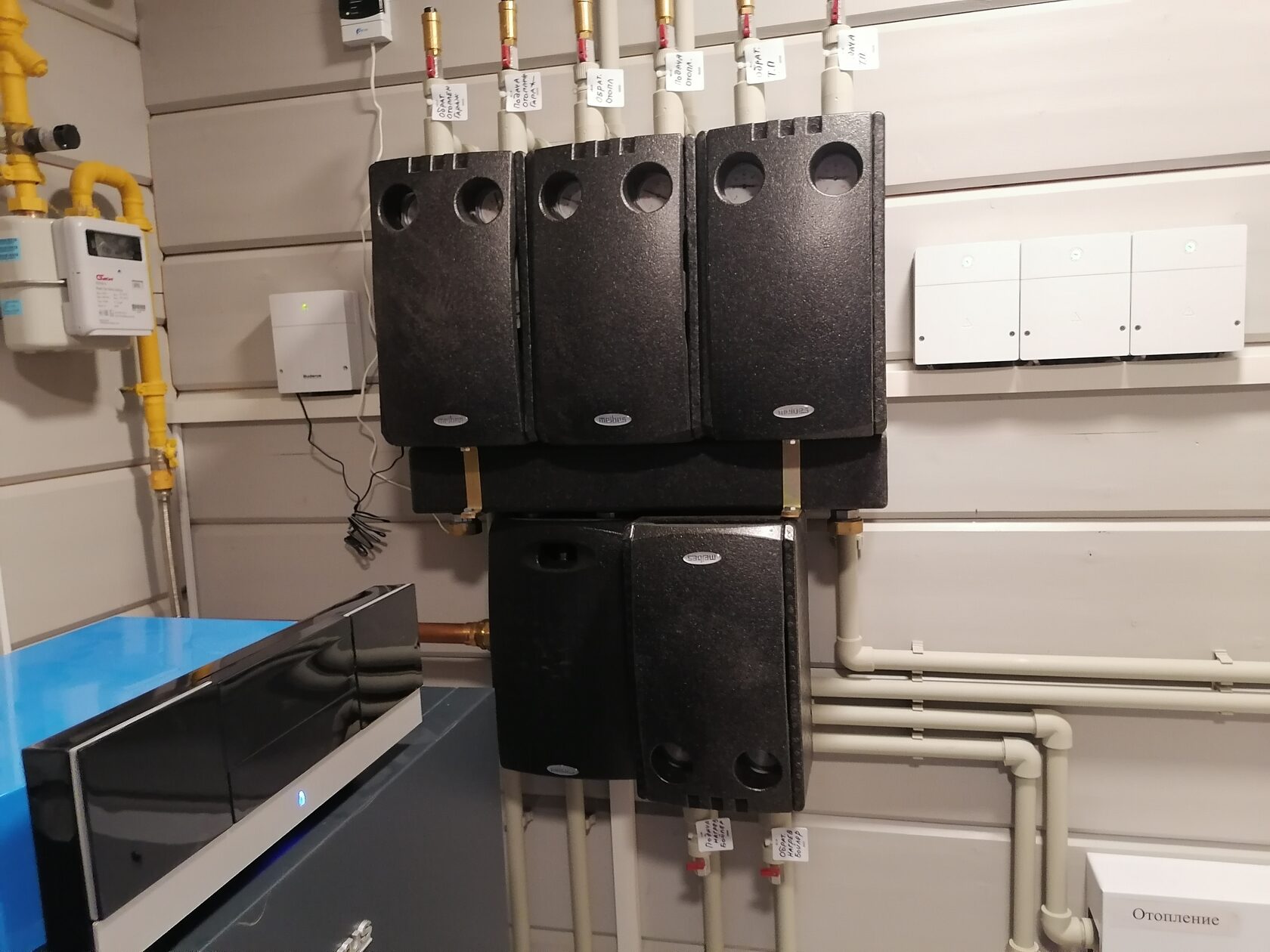 Монтаж автоматики для систем отопления