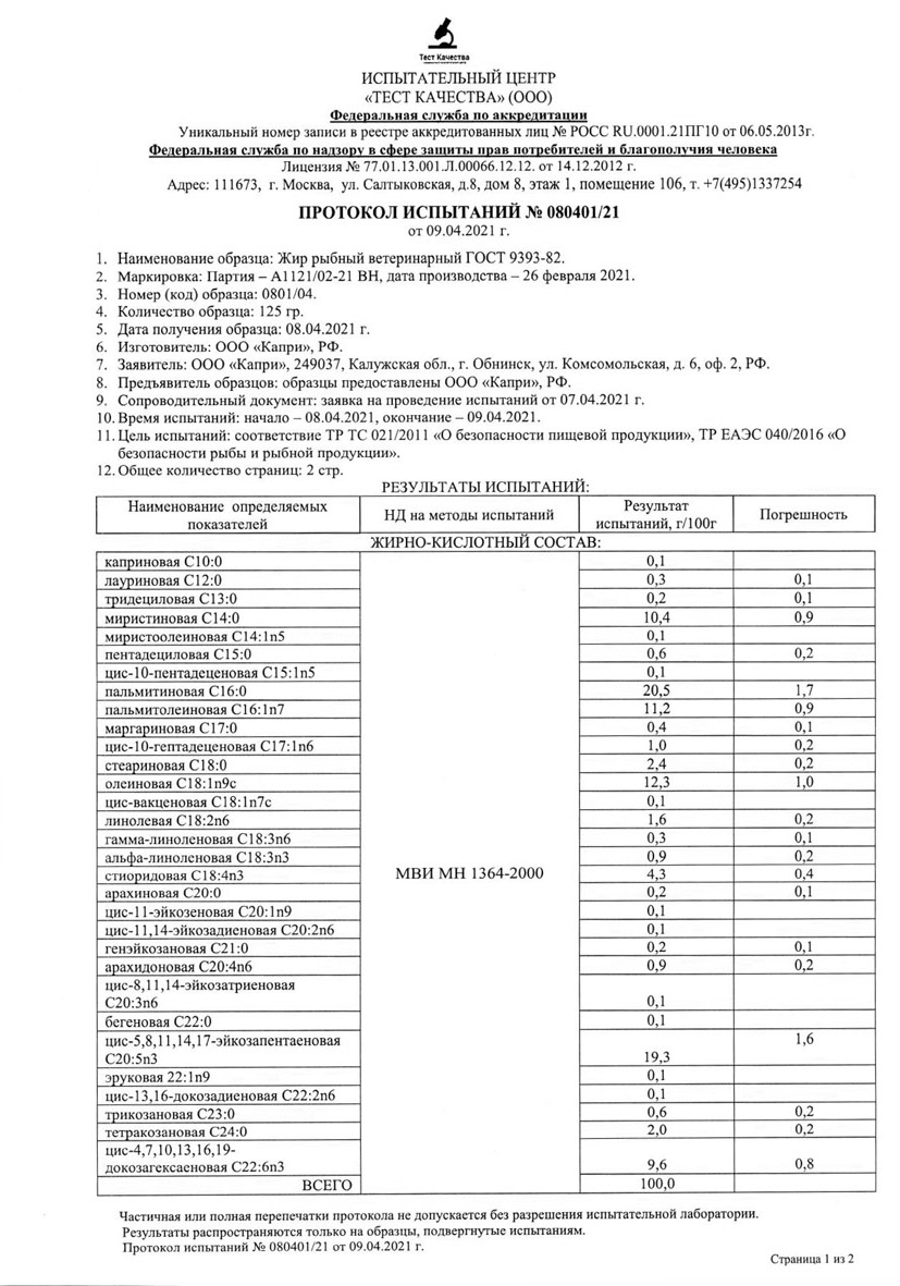 Сертификат Соответствия ИСО