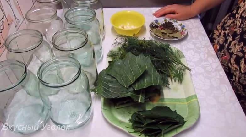 Приготовление маринованных огурцов на зиму с уксусом: шаг 2