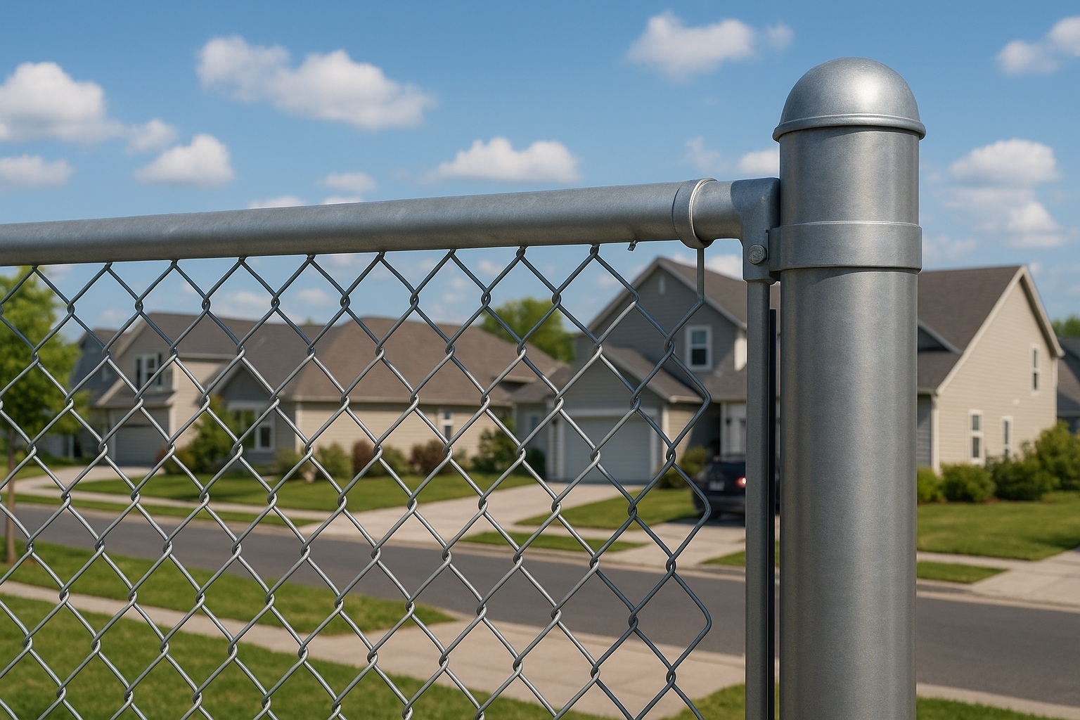 Забор для частного дома в Москве