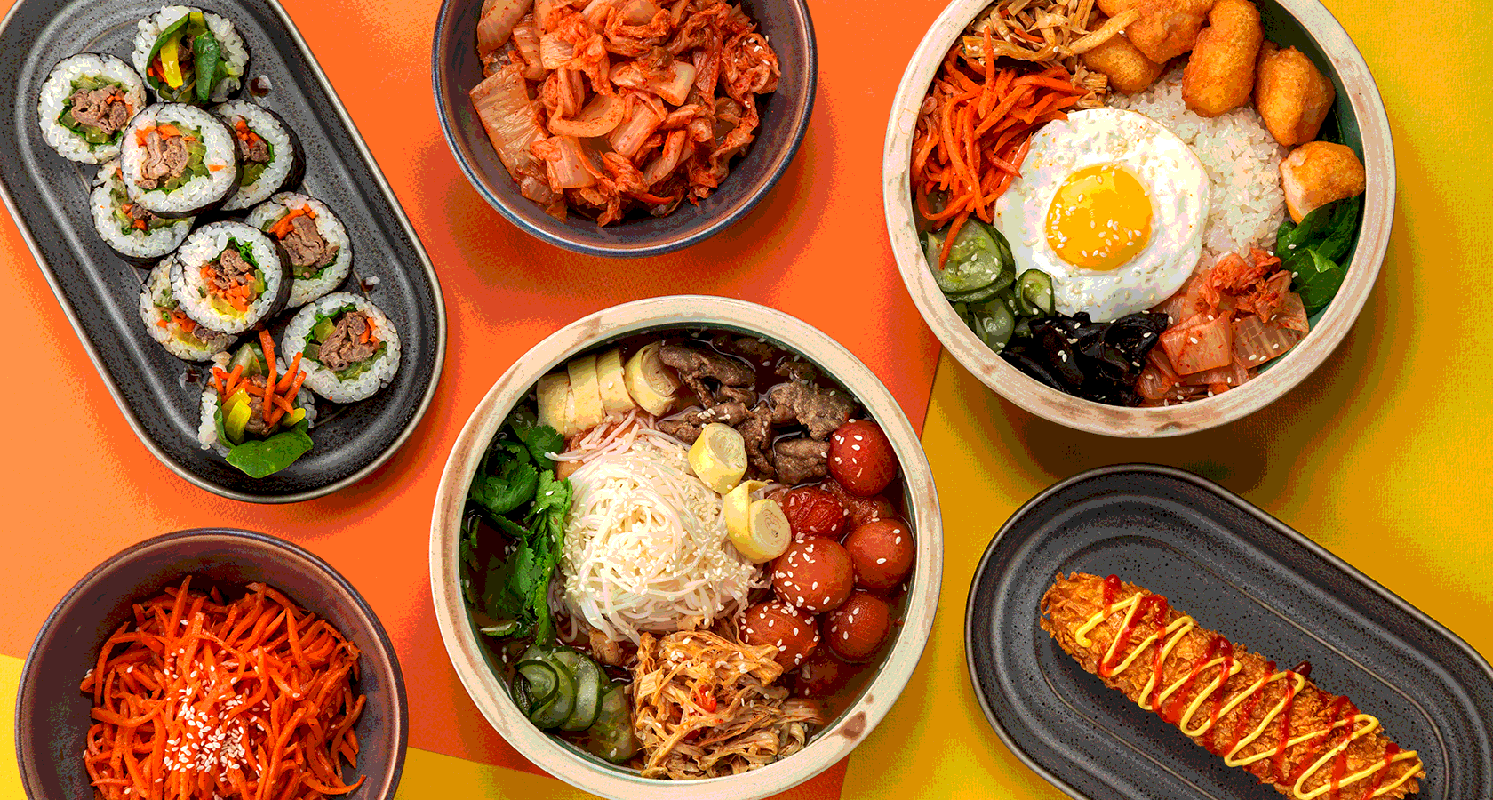 OMO korean food на Московском рынке