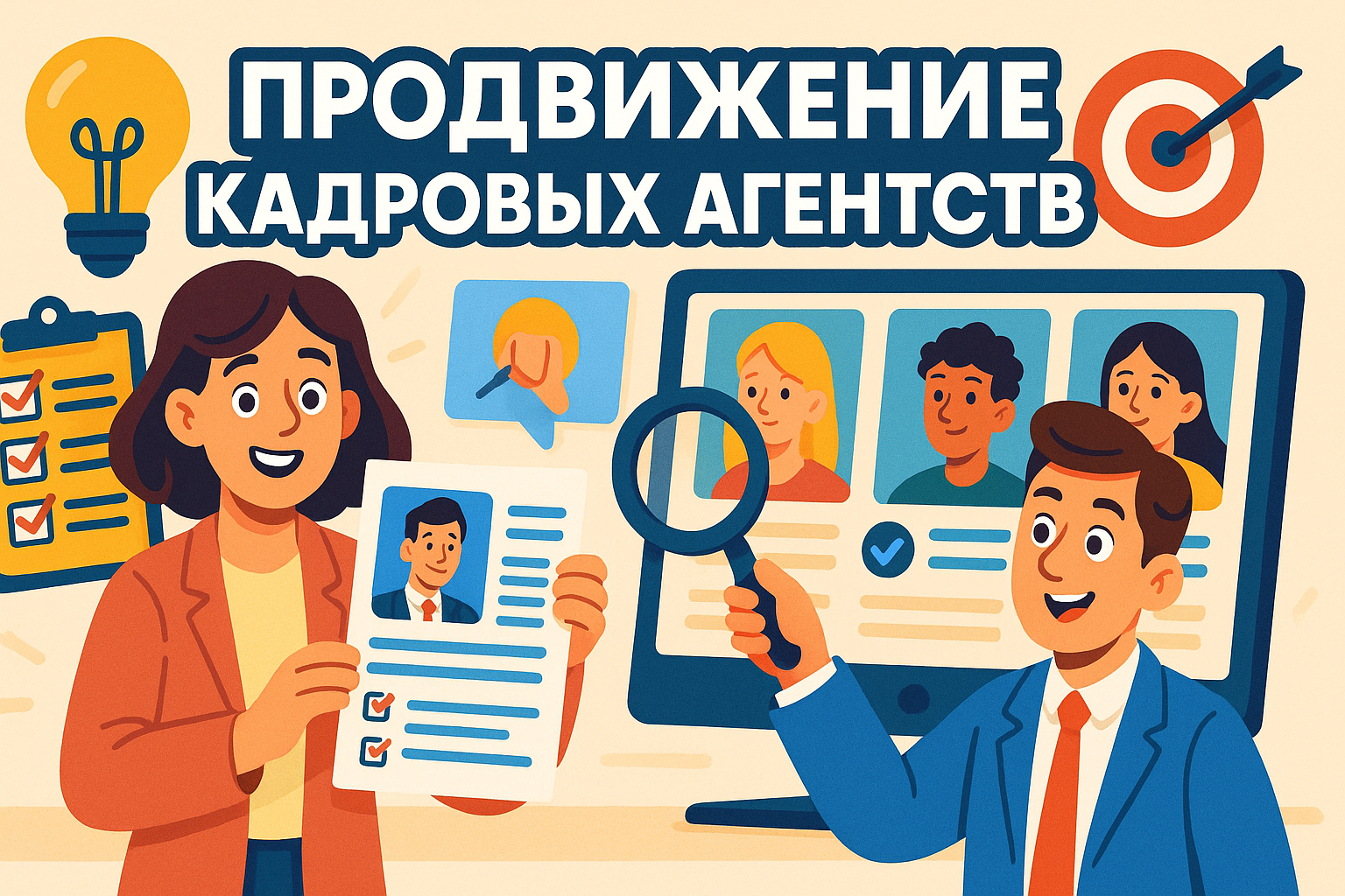 продвижение кадровых агентств hr менеджеров