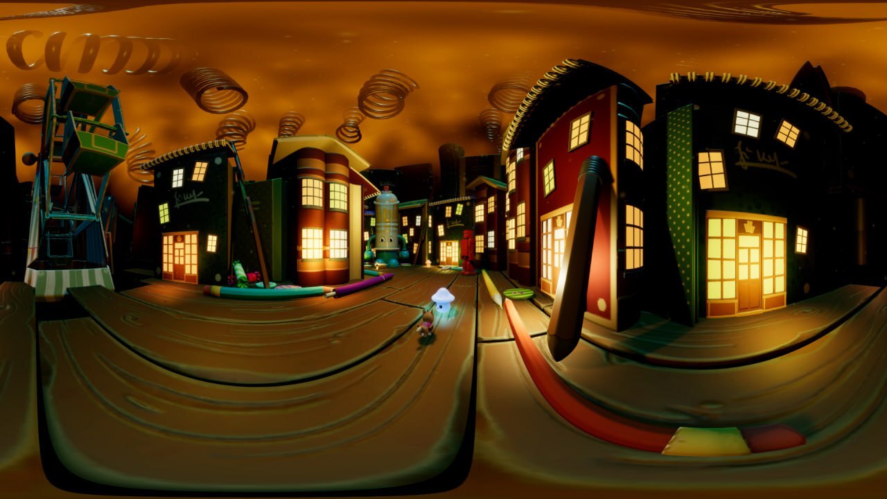 360 view of the magical city of lost things