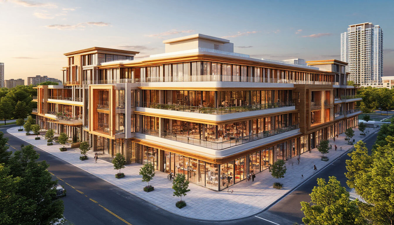 Строительство домов торговых центров