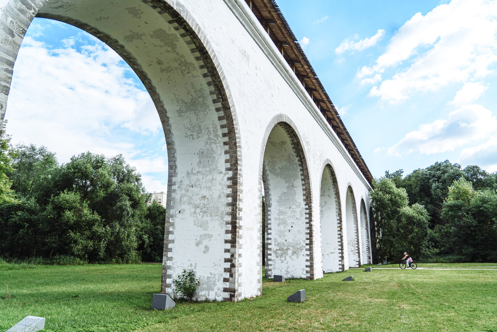 Современный вид Ростокинского акведука