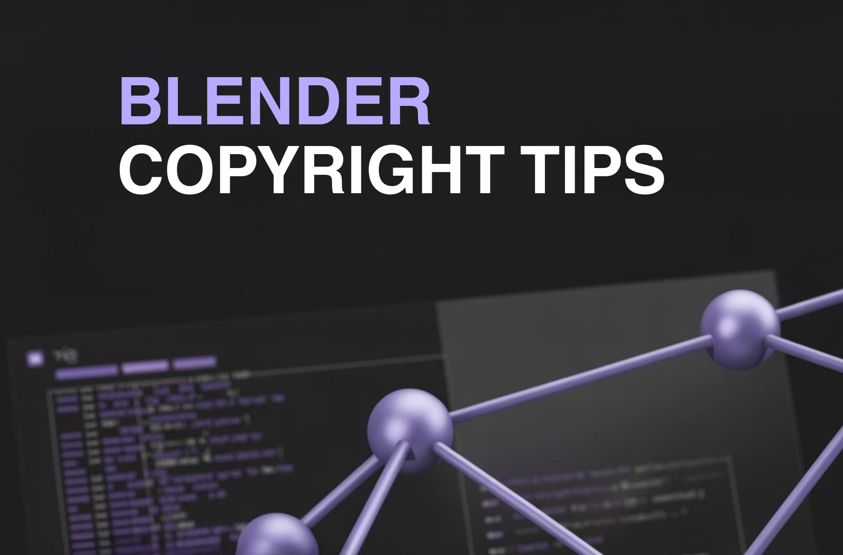 Blender-copyright-tips