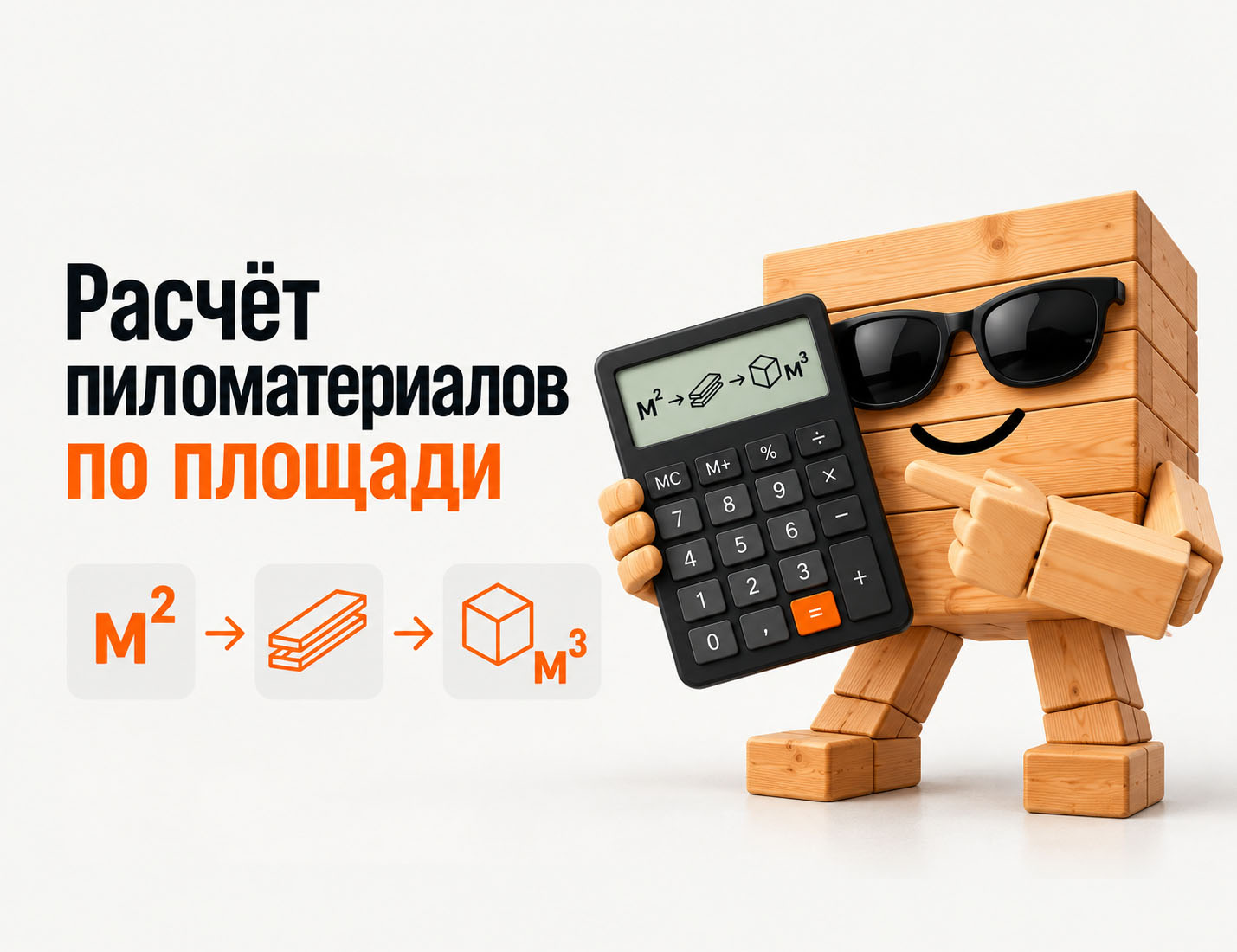 Калькулятор пиломатериалов. Расчёт пиломатериалов по площади