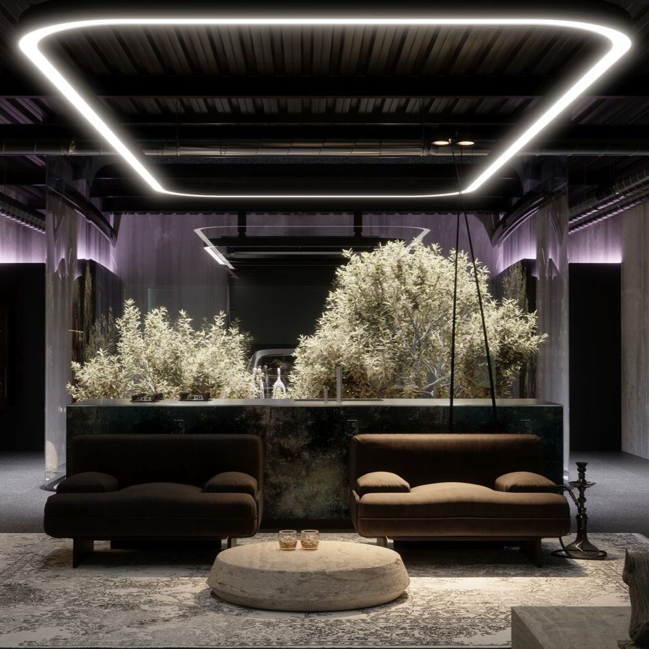 Стильный дизайн гаража