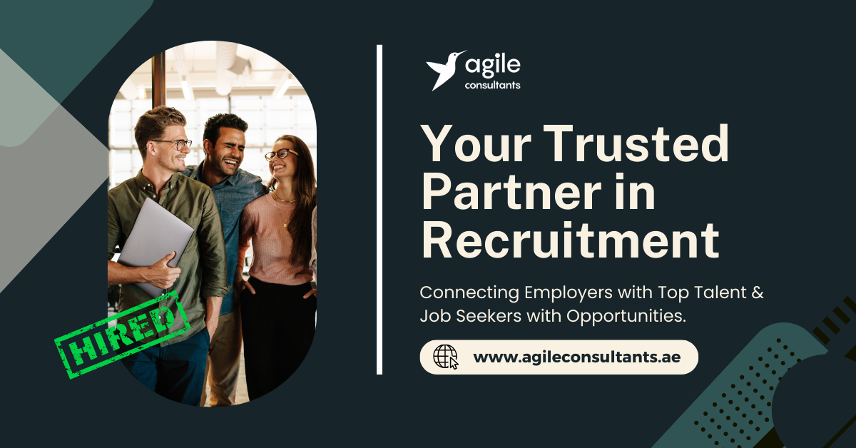 Agile Consultants - Your Trusted Partner in Recruitment | Connecting Employers with Top Talent &amp;amp;amp;amp; Job Seekers with Opportunities | www.agileconsultants.ae | Hired Stamp | Professional Recruitment Agency in UAE