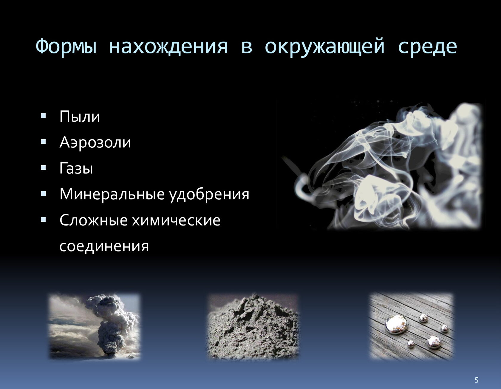 Металлы в атмосфере. Разница пыль и аэрозоли. Самое сложное химическое вещество. Пыль и аэрозоль различие.