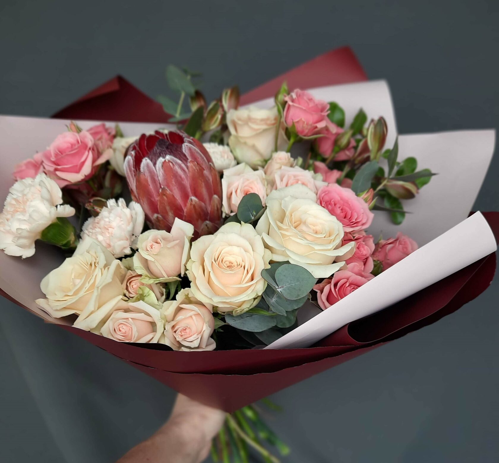 букет красиво