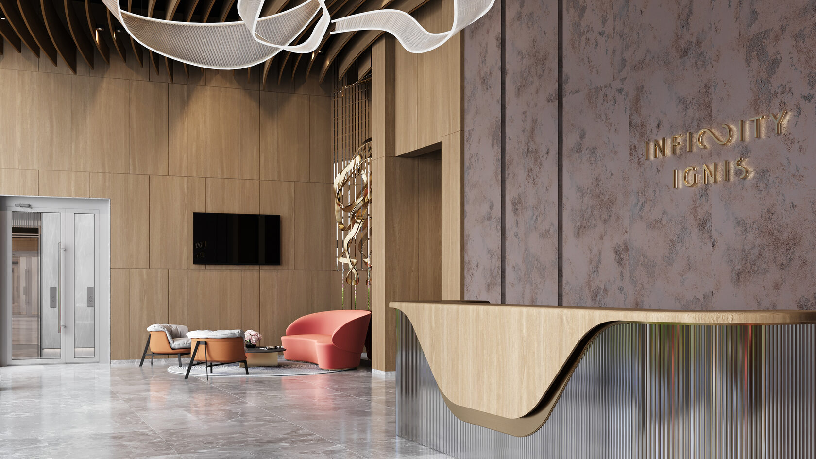 Order interior design project of commercial premises at a low price in ...
