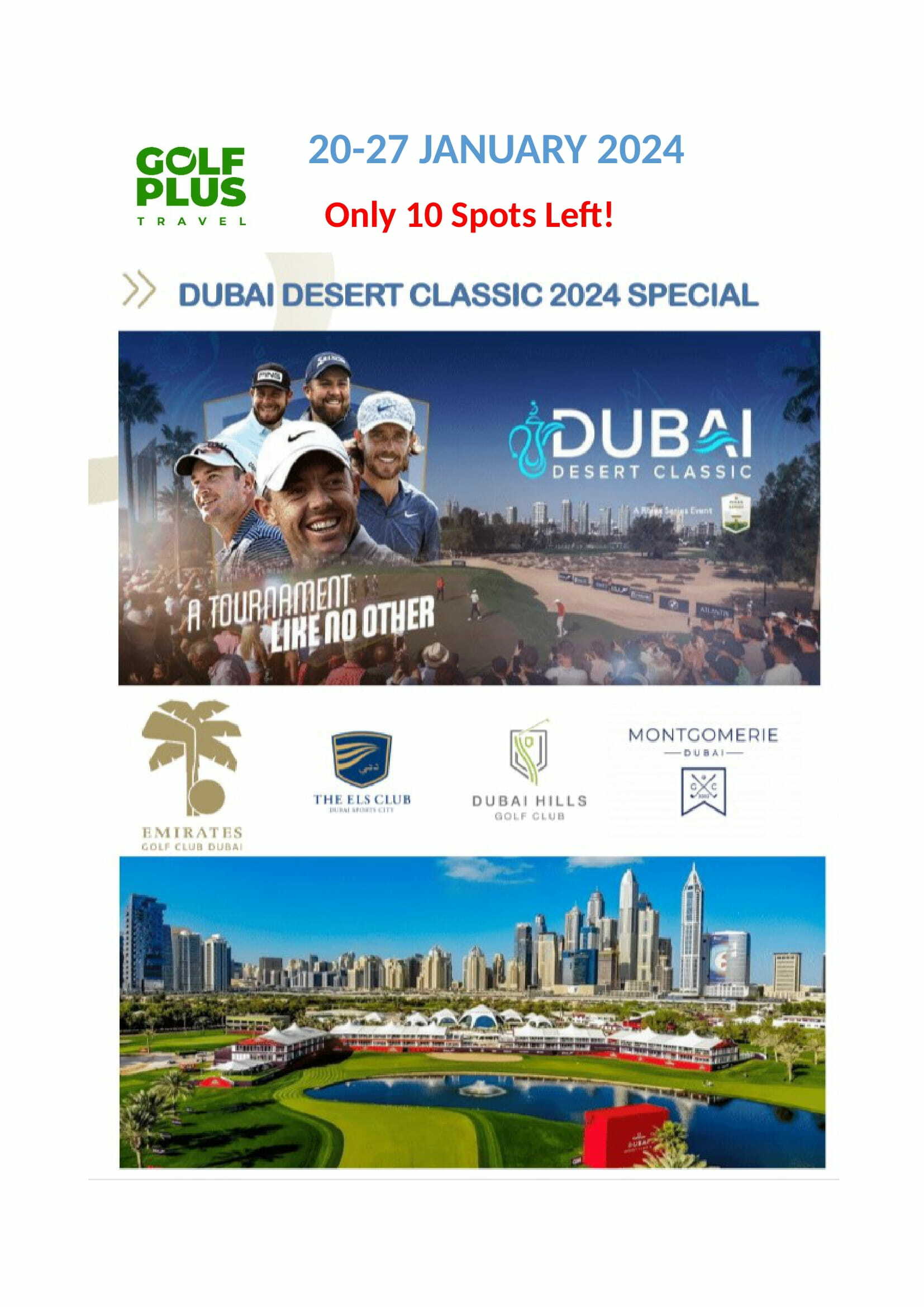 DUBAI DESERT CLASSIC 2024