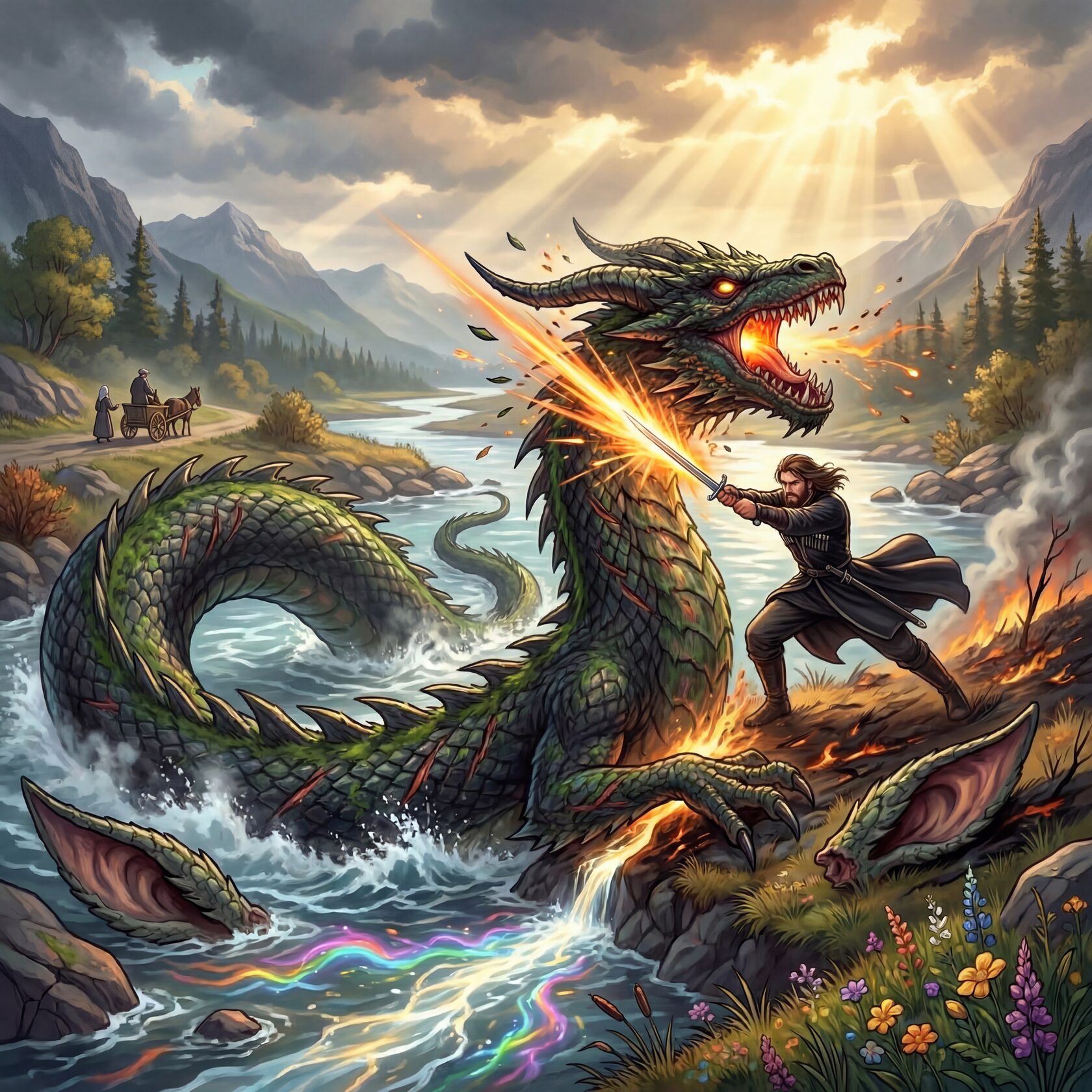 Адыгейские сказки: Батыр, сын медведя