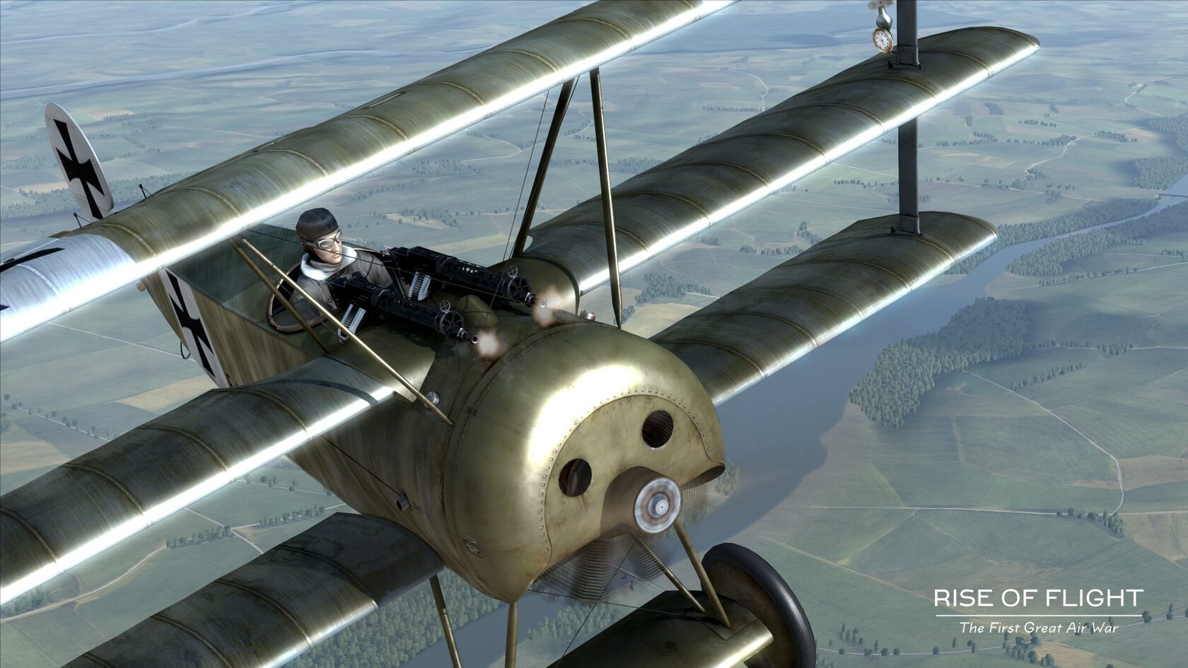 A screenshot from Rise of flight