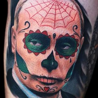 Мексиканские татуировки Адриана Мачете