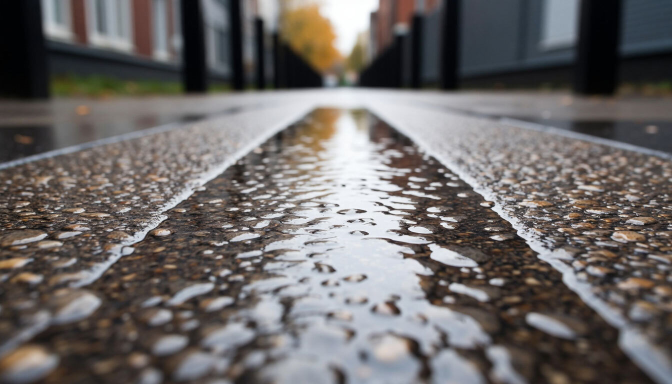 permeable resin bound surfacing