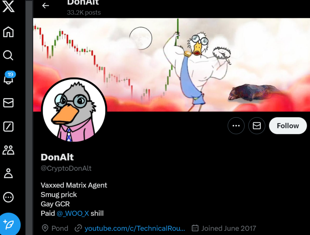 crypto twitter account