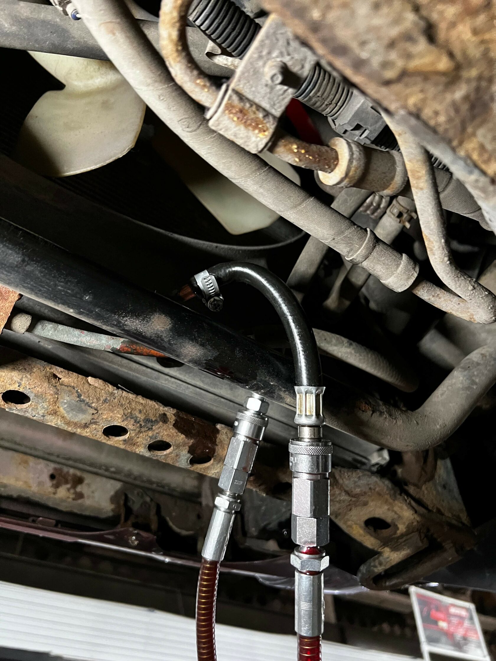 Подключение к системе охлаждения АКПП