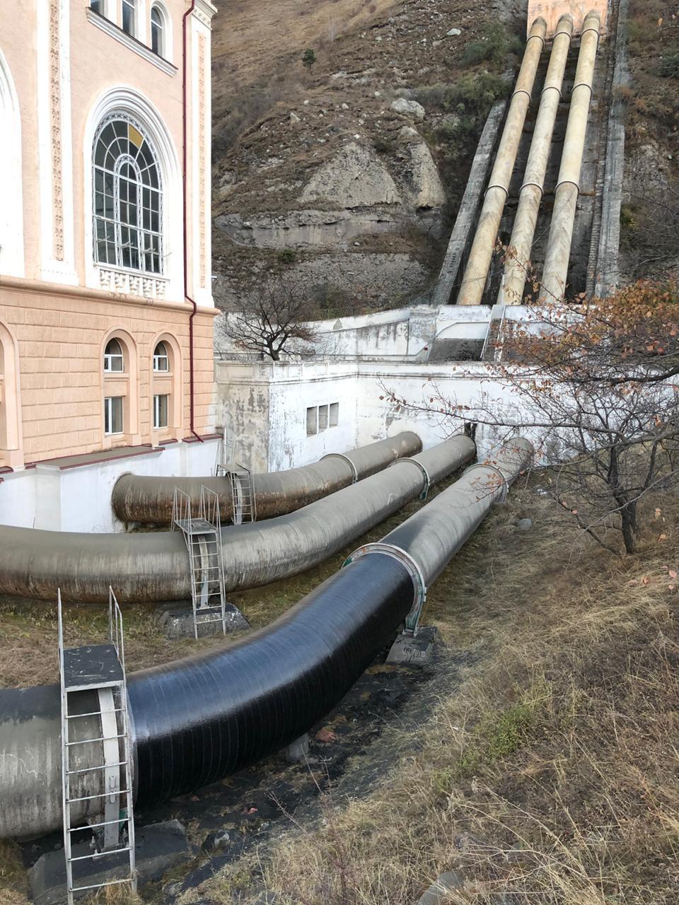 Усиление металлического водовода композитными материалами
