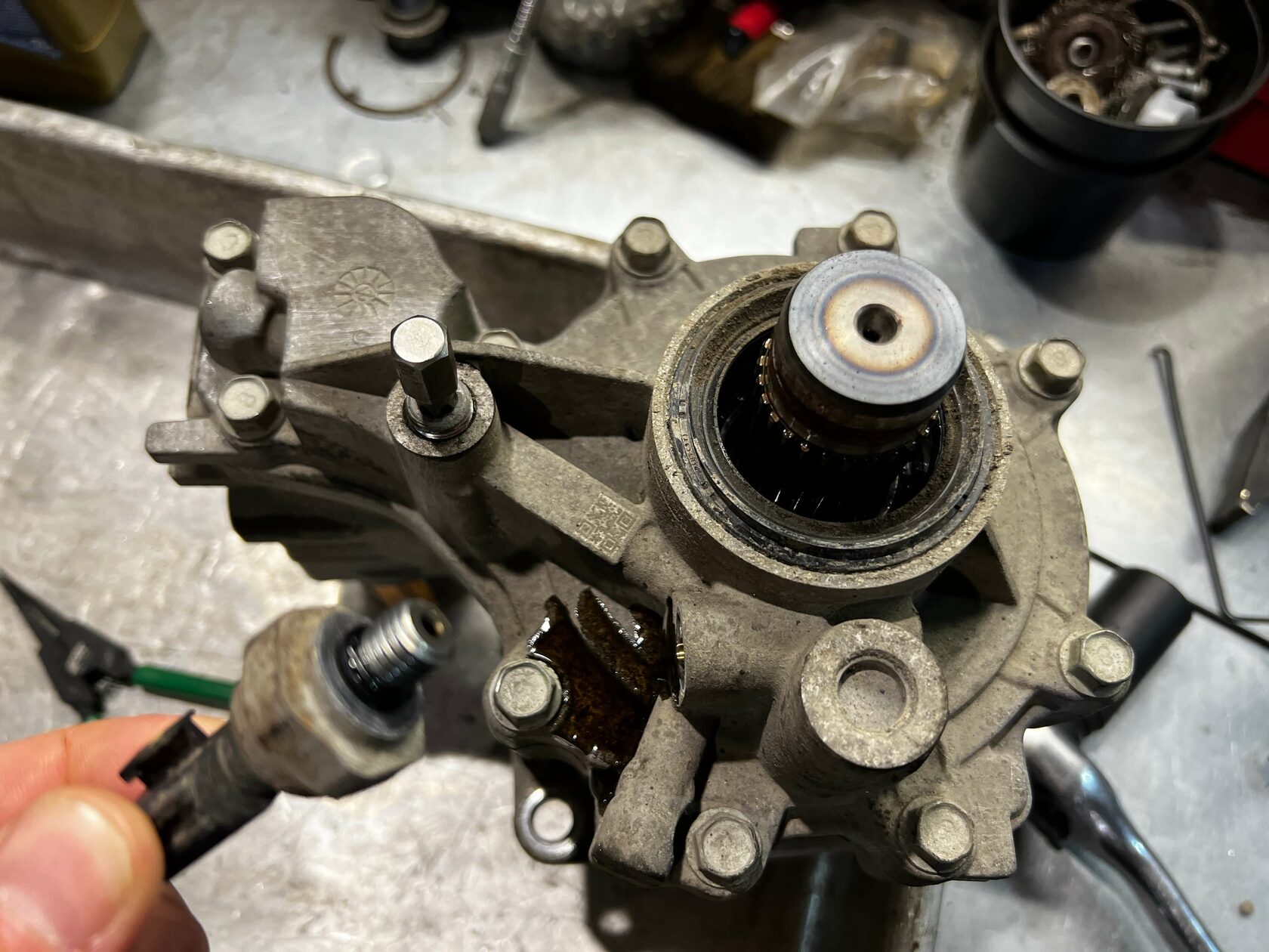 Датчик давления муфты