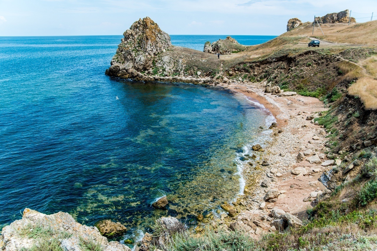 Море в Крыму в июле