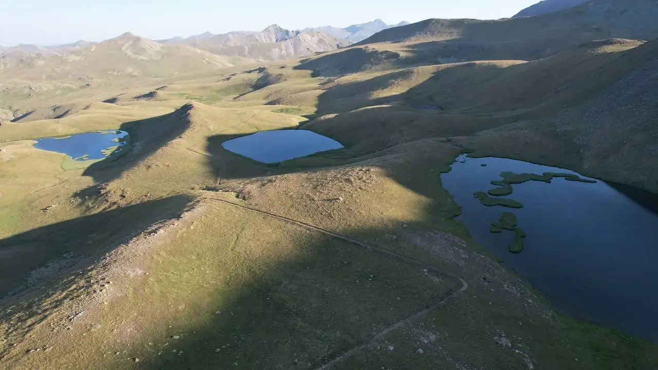 поход на озеро Черных Скал