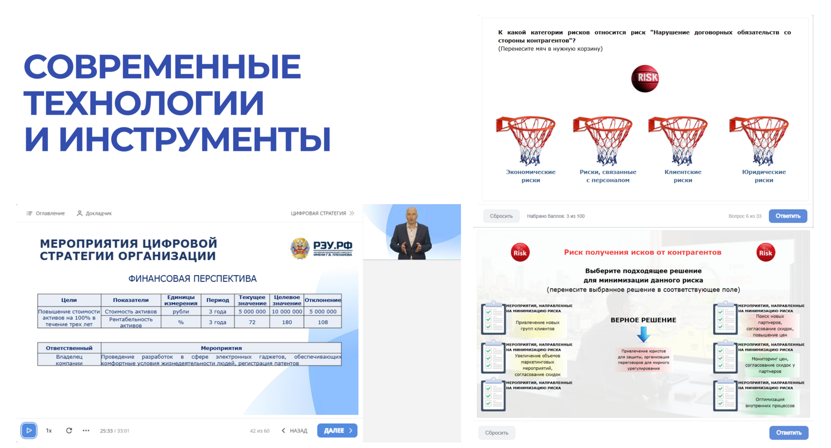 Интерактивный симулятор цифровой стратегии