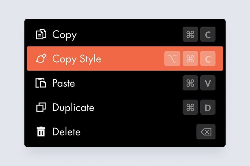 Copying Element Styles
