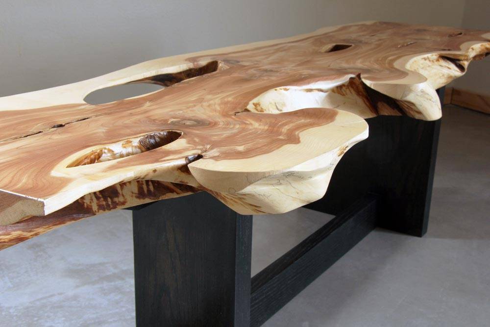 Живой край в столешнице