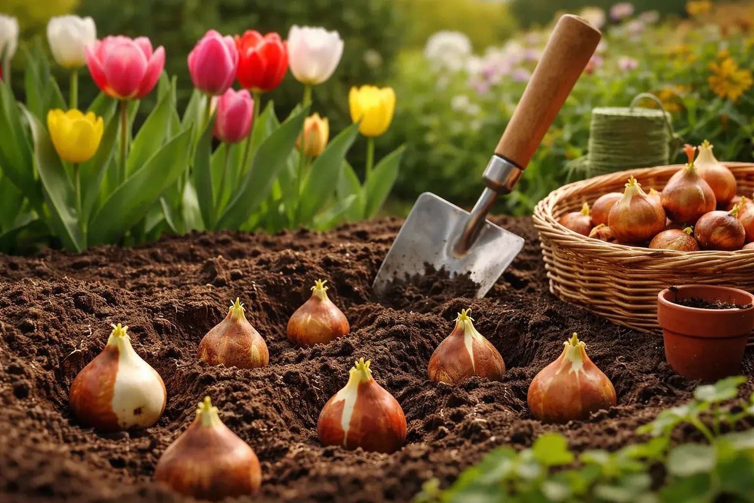 Когда и как сажать тюльпаны