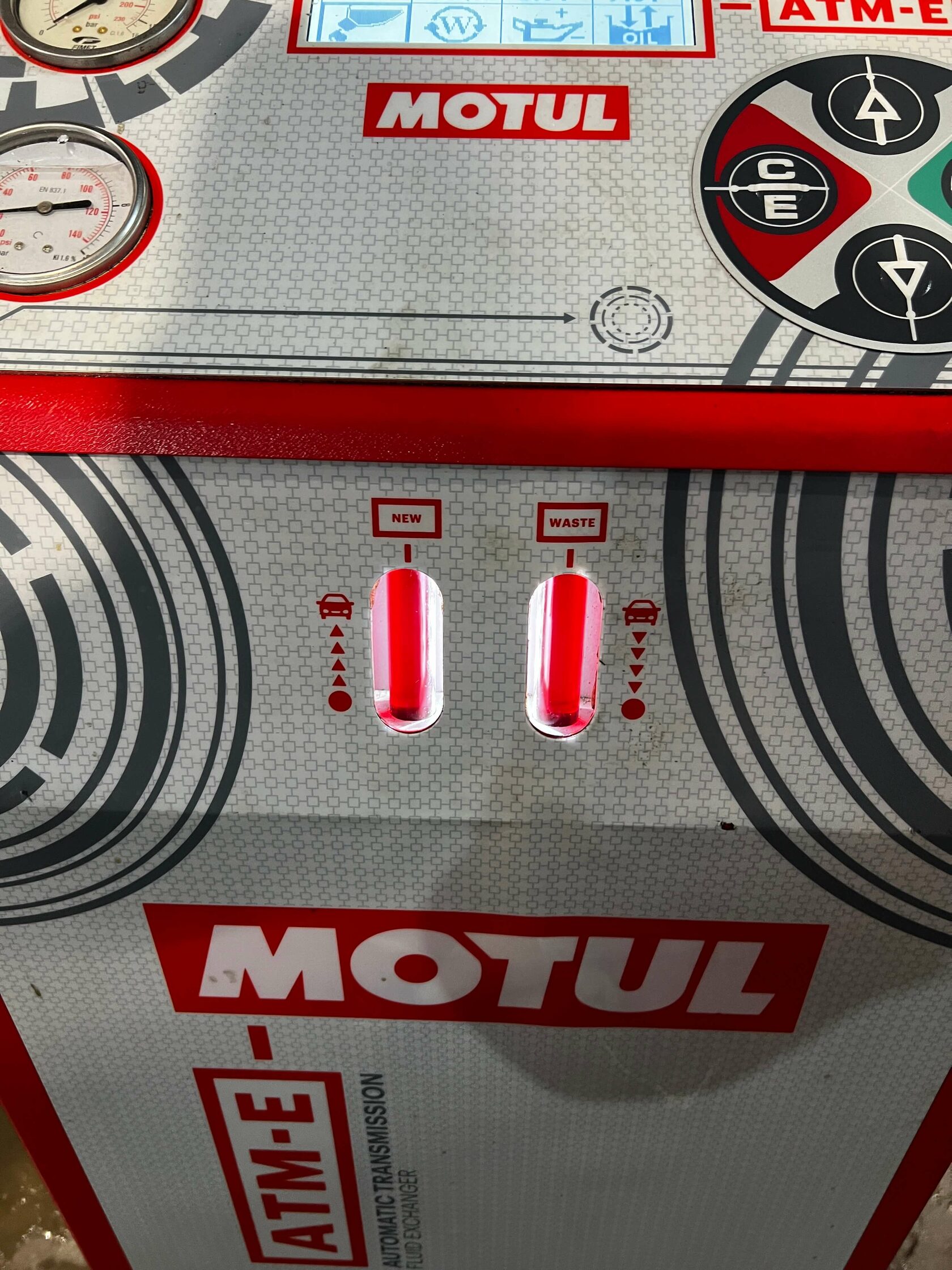 Результат замены масла в Motul Команда