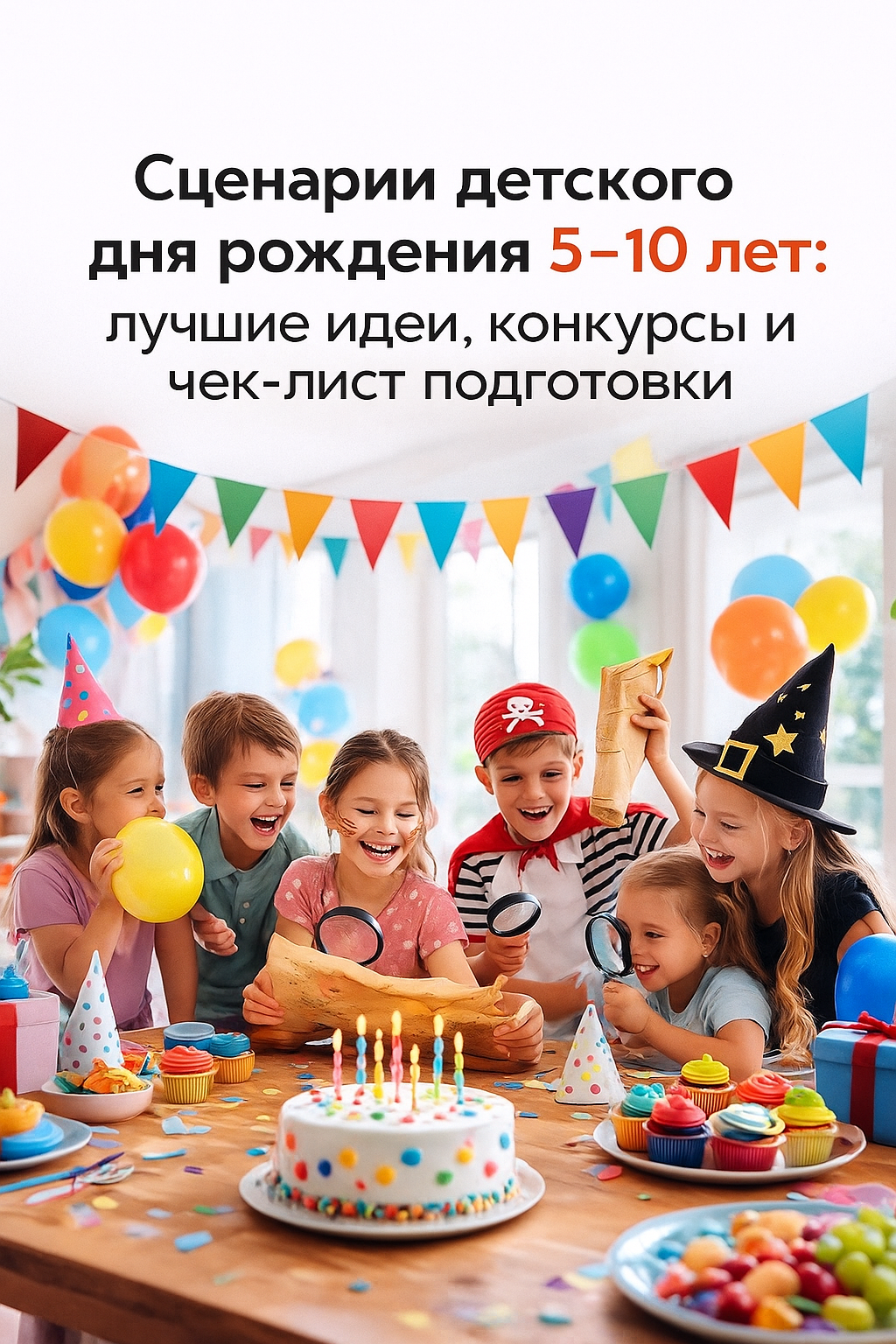 Дети играют в квест "Карта сокровищ"