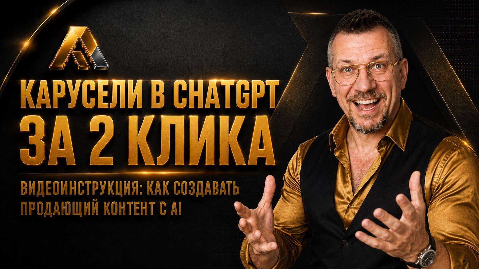 Превью видео о том, как создавать продающие карусели для Instagram в ChatGPT с помощью AI.