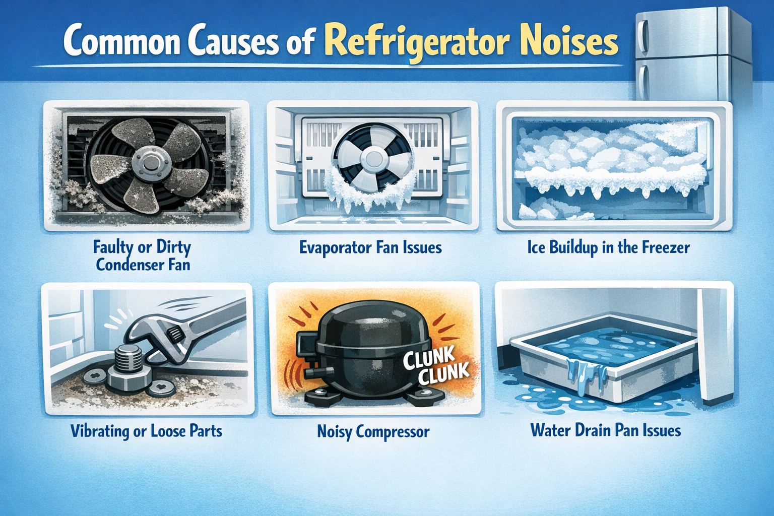 refrigerator making noise​