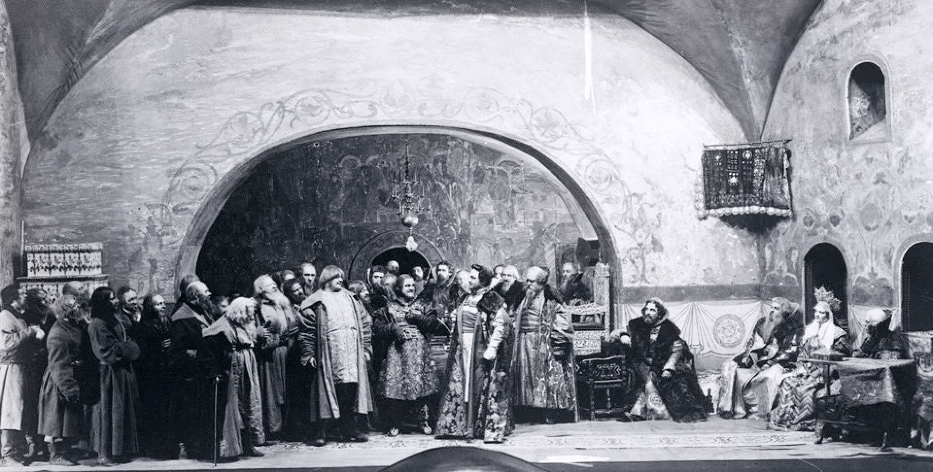 Сцены из московской жизни. Царь фёдор Иоаннович спектакль 1898.