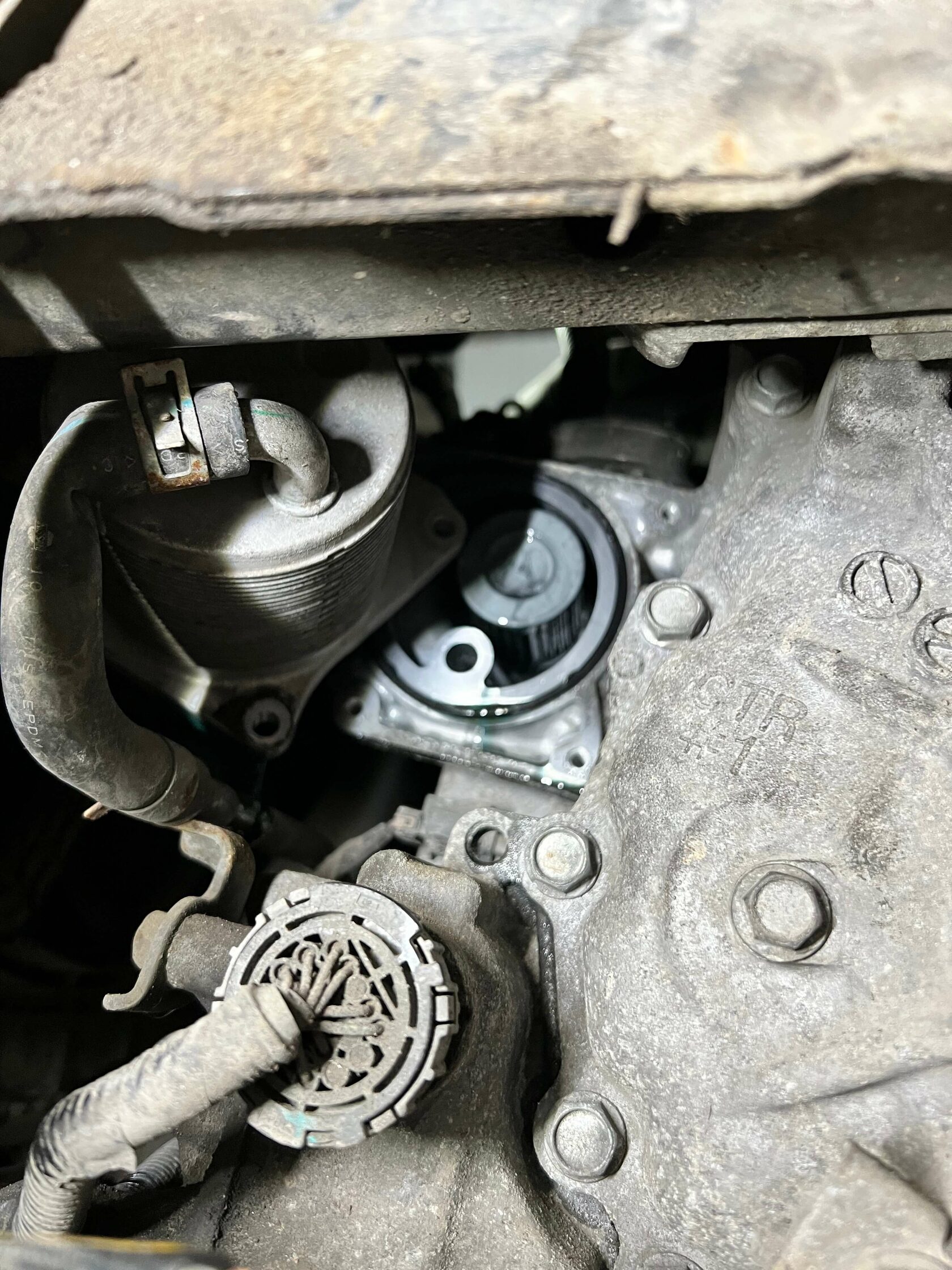 Замена фильтра тонкой очистки вариатора