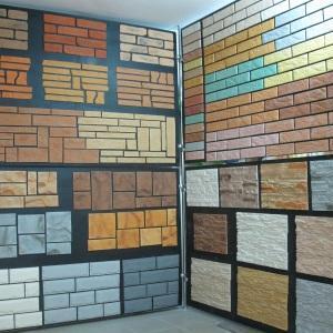 цветовая линейка в пластиковом остеклении фото