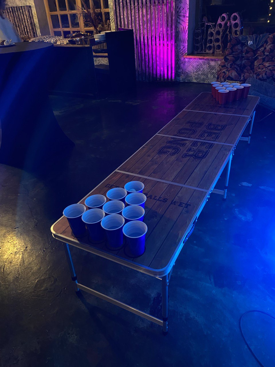 Аренда стола для Бир- Понга