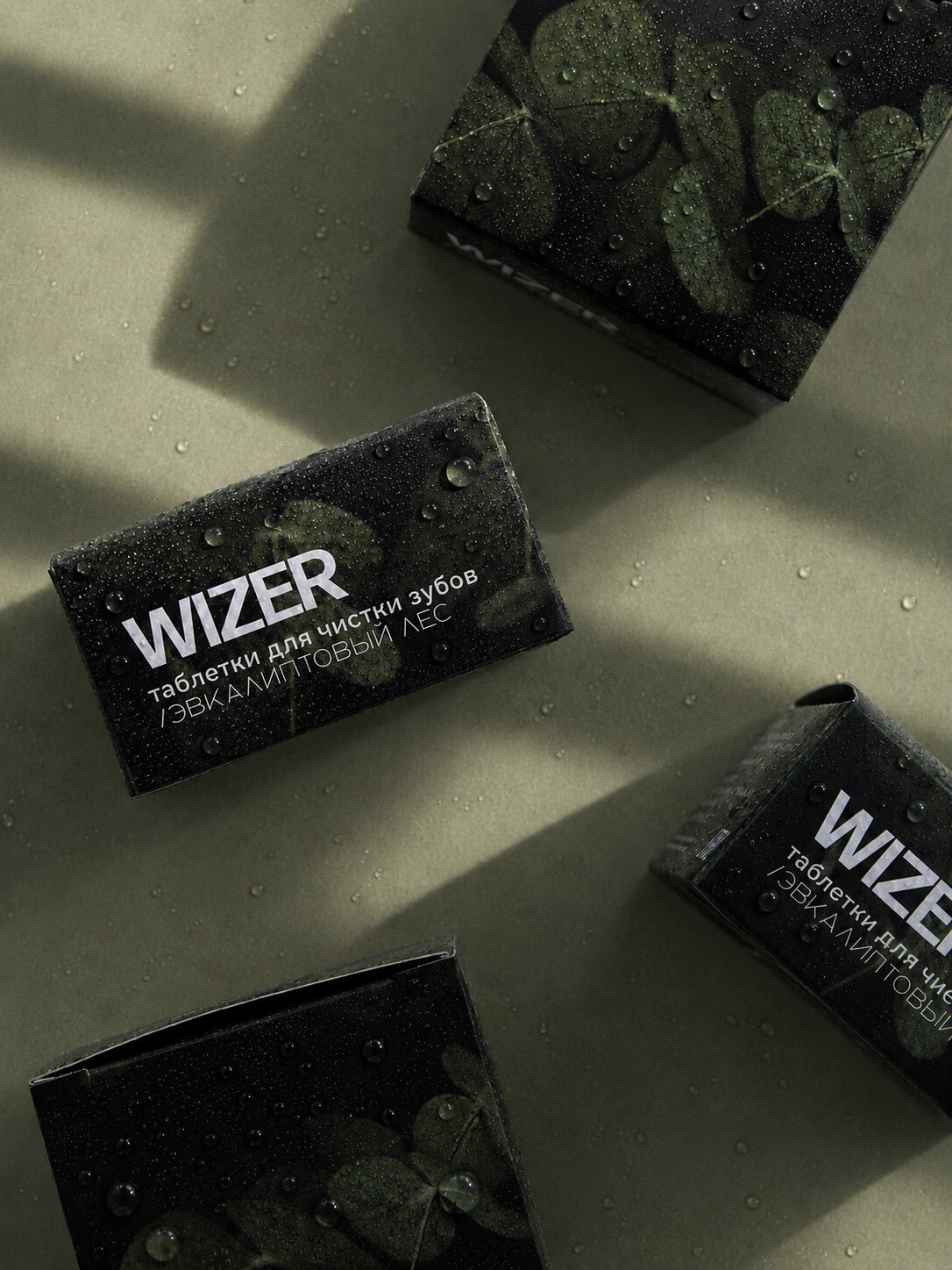 Зубная паста в таблетках Wizer "Эвкалиптовый лес"