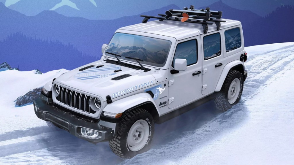 Белый ворон Wrangler Snow Trace – зимняя сказка для Японии