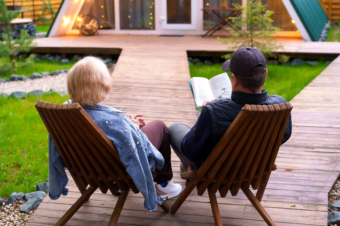 Пара отдыхаем в Афрейм хеппи в Домодедовском районе