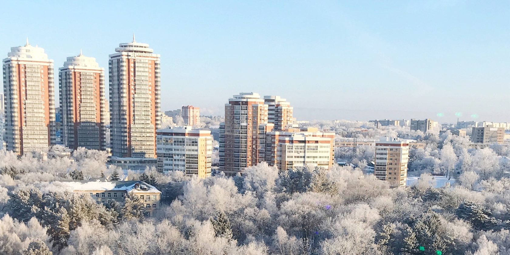 Хабаровск Сити высотки