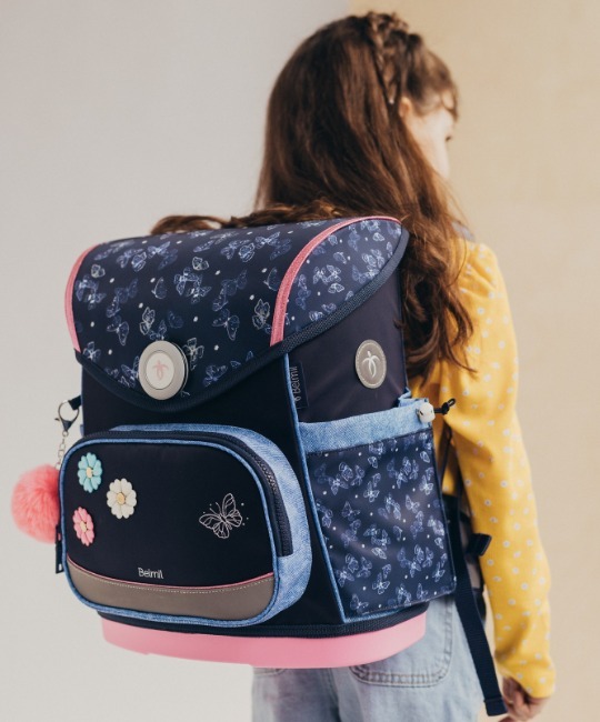 Ранец с ортопедической спинкой для первоклассника Belmil Premium модель COMPACT