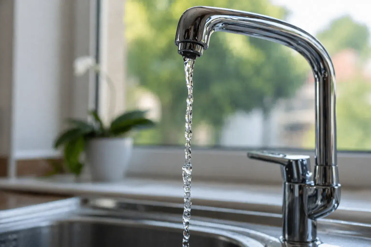 Вода из скважины идет рывками