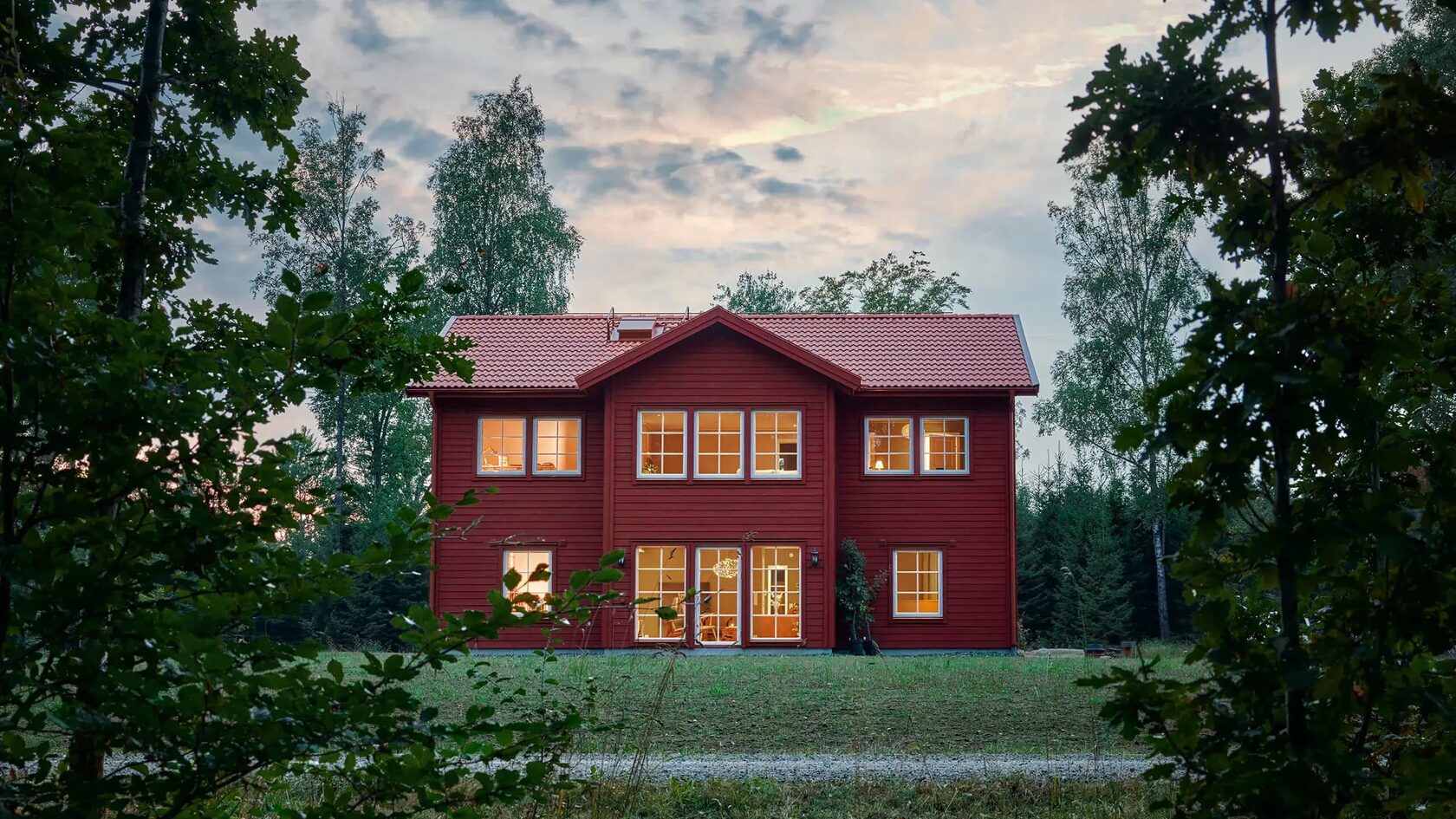 Каркасный дом для зимнего проживания