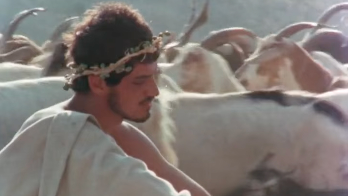 Кадр из фильма Джармена «Себастьян», 1976