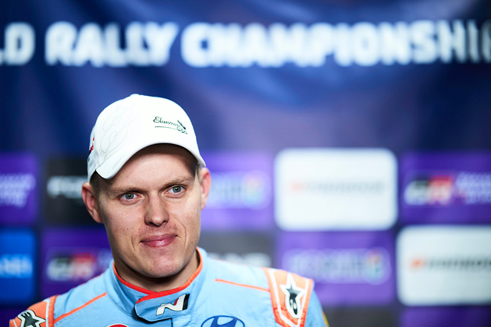 Гонщик Hyundai Motorsport Отт Тянак, ралли Япония 2025 / Фото: Hyundai Motorsport
