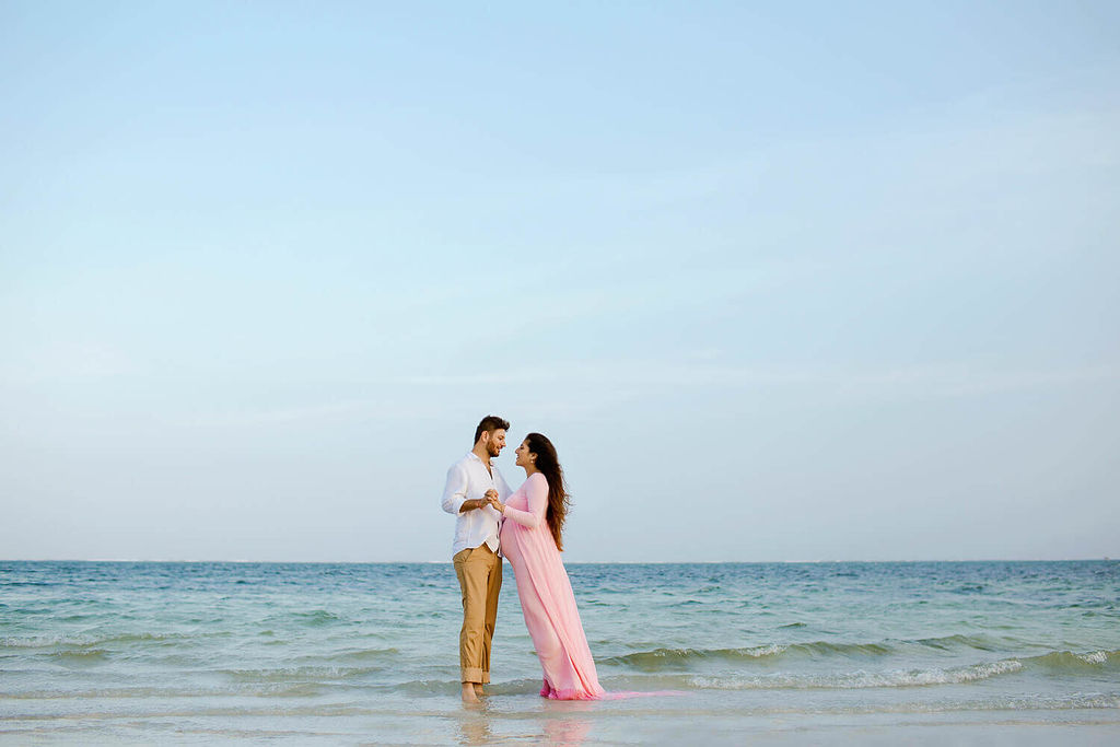 Capturing the Beauty of Motherhood: Maternity Photography on Mombasa's Jumeirah Beach