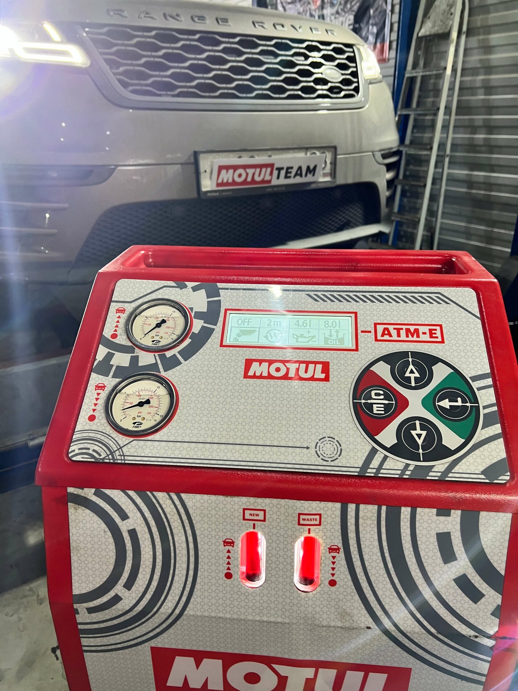 Финальный результат замены масла в АКПП